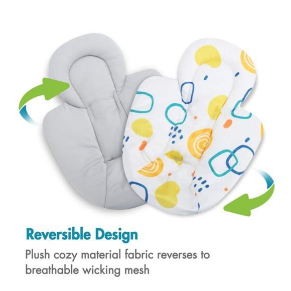 Infant Insert Compatible with 4Moms MamaRoo & RockaRoo Swing, Plush Soft Fabric - Picture 5 of 7